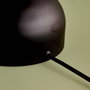 Opviq Lámpara de mesa AYD-3436 Visón y Negro